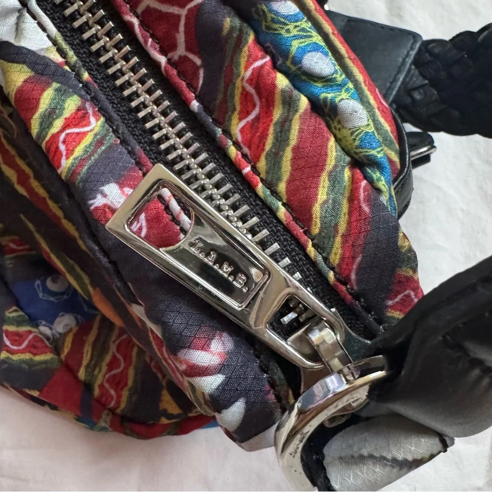 L.A.M.B. African‎ Shell and Mahi Print Crossbody Bag